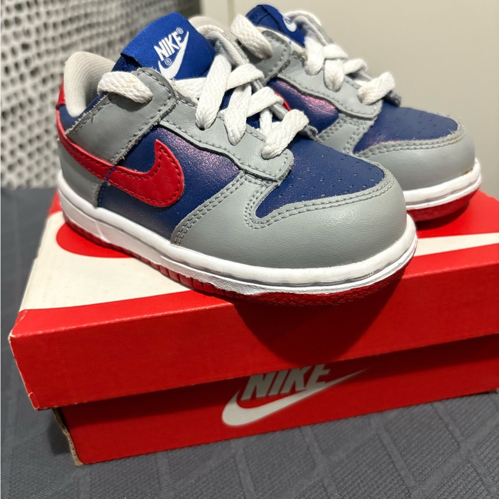 Nike Dunk Low SP - Red & Blue Sz 6c